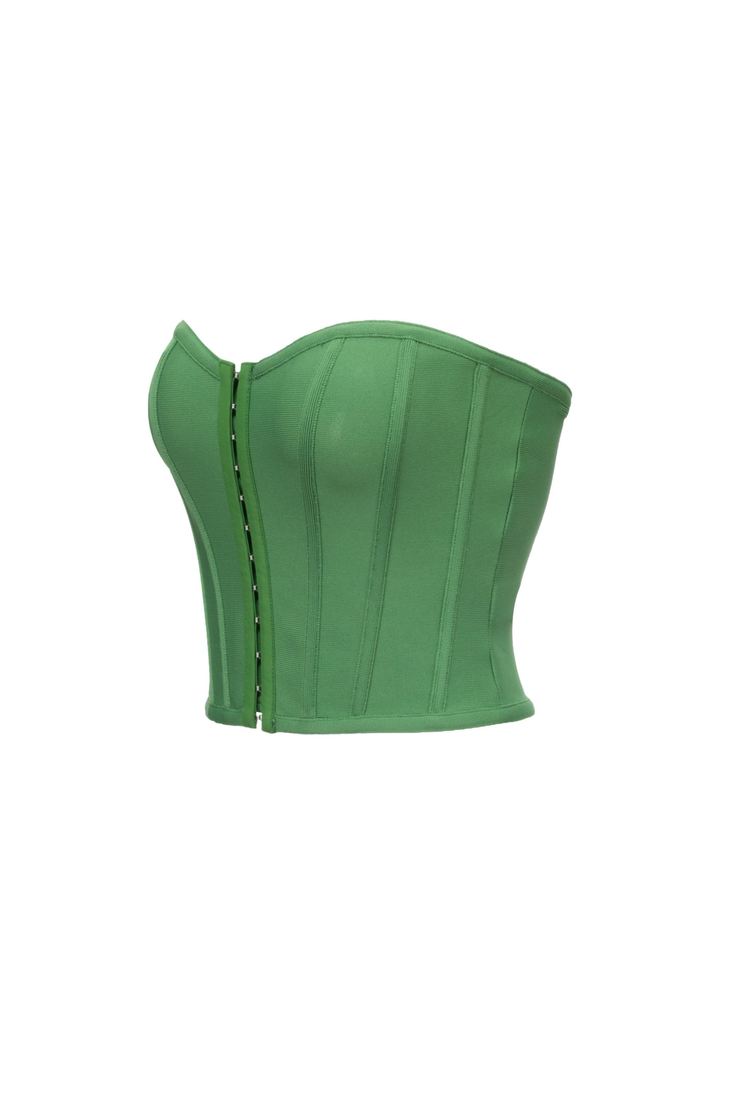 Bandage Bustier Corset Crop Top Green