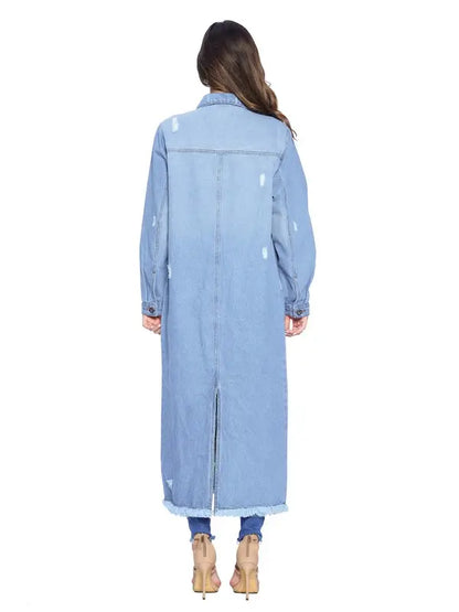 Denim Trenchcoat (3 washes)