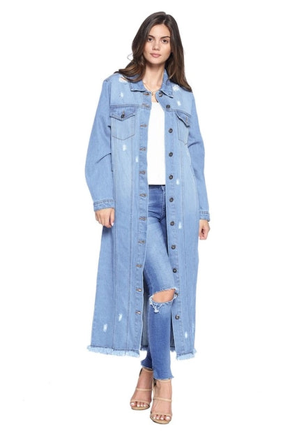 Denim Trenchcoat (3 washes)