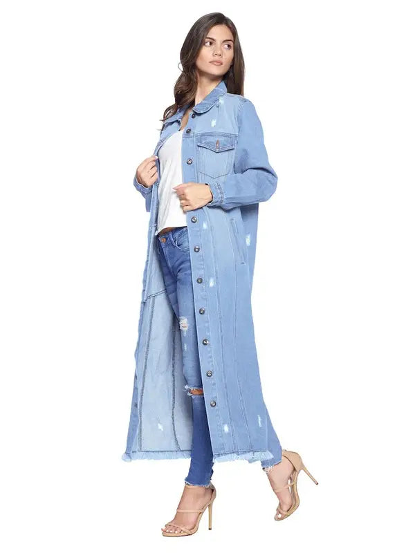 Denim Trenchcoat (3 washes)