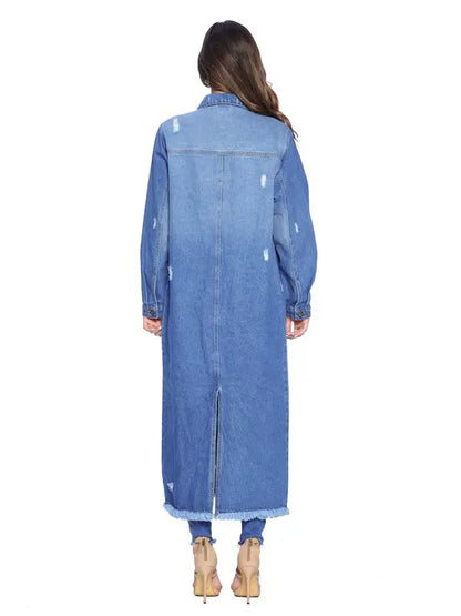 Denim Trenchcoat (3 washes)