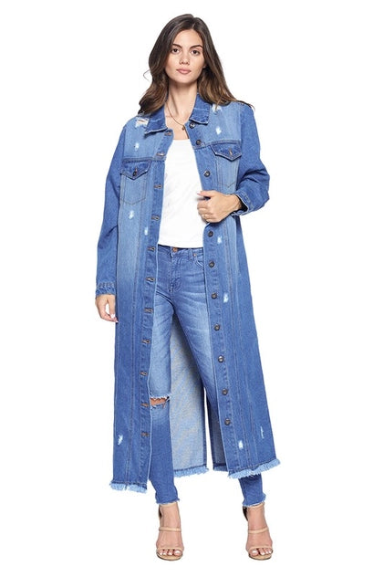 Denim Trenchcoat (3 washes)