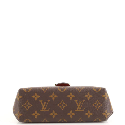 Louis Vuitton Locky Handbag Monogram Canvas (Red) Comes with Cert of Authenticity